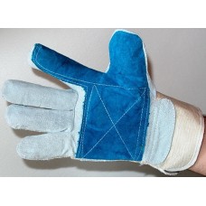 Перчатки Докер спилковые комбинированные с двойным наладонником